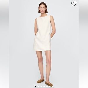 GAP Linen-Blend Mini Shift Dress